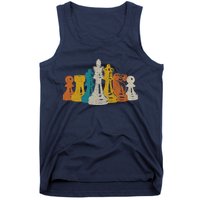 Chess Vintage Retro Chess Player Tank Top