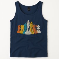 Chess Vintage Retro Chess Player Tank Top