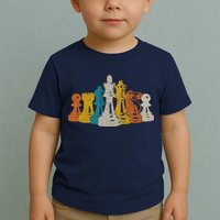 Chess Vintage Retro Chess Player Toddler T-Shirt