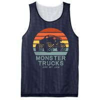 Cool Vintage Retro Sunset Mesh Reversible Basketball Jersey Tank