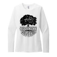 Connecticut Vintage Roots Outdoors Souvenir Womens CVC Long Sleeve Shirt