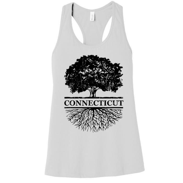 Connecticut Vintage Roots Outdoors Souvenir Women's Racerback Tank