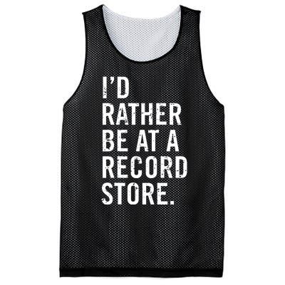 Cool Vinyl Records Gift For Vinyl Record Store Lovers Mesh Reversible Basketball Jersey Tank