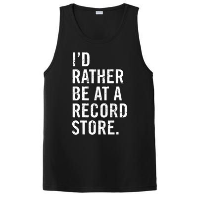 Cool Vinyl Records Gift For Vinyl Record Store Lovers PosiCharge Competitor Tank