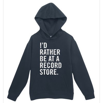 Cool Vinyl Records Gift For Vinyl Record Store Lovers Urban Pullover Hoodie