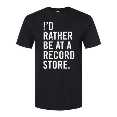 Cool Vinyl Records Gift For Vinyl Record Store Lovers Softstyle® CVC T-Shirt