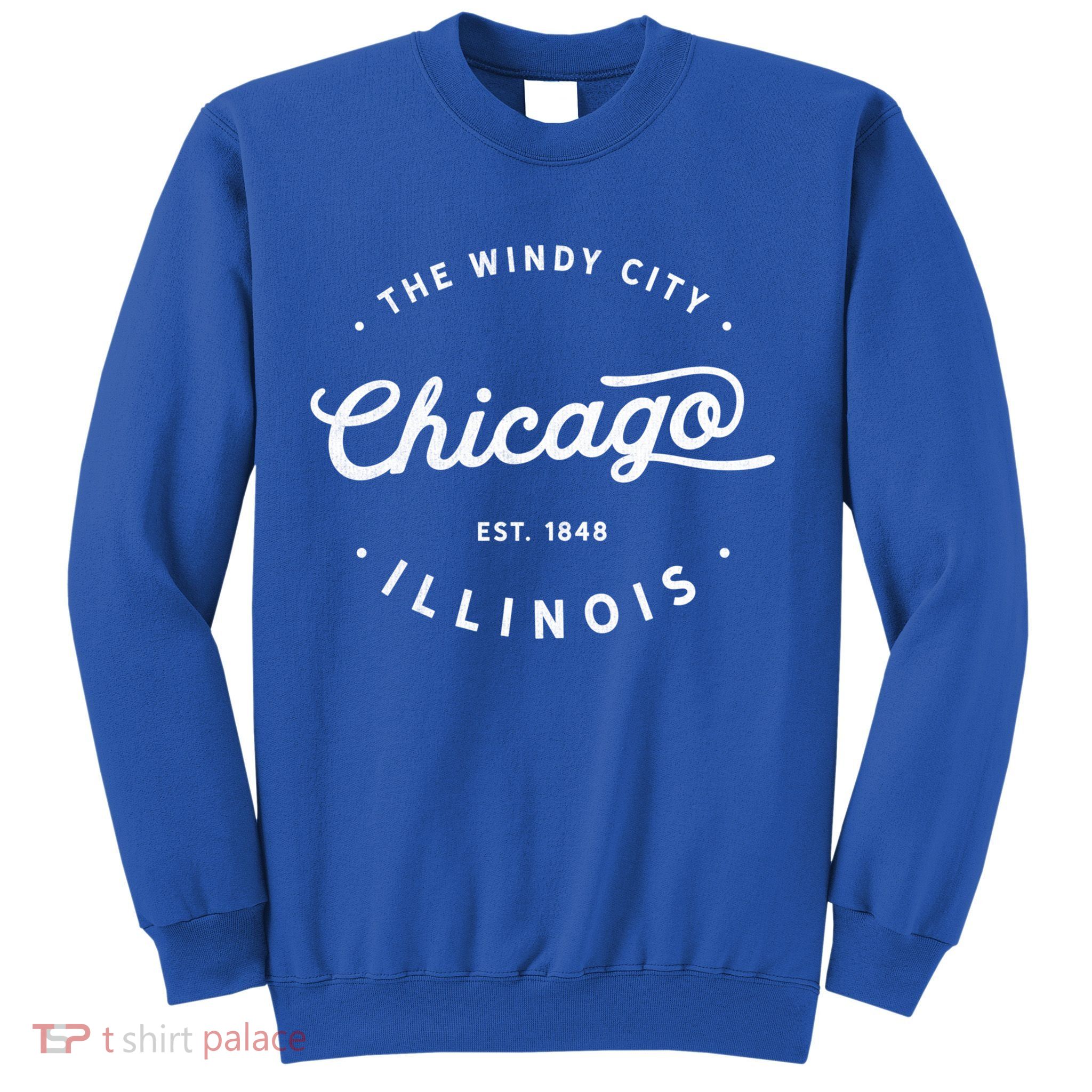 Classic Vintage Retro Chicago Illinois Windy City Souvenir Great Gift Sweatshirt