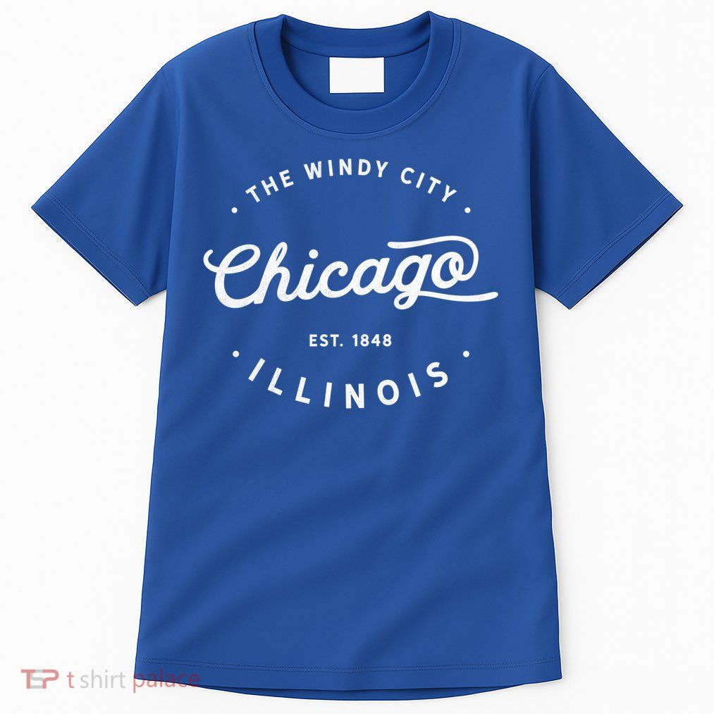 Classic Vintage Retro Chicago Illinois Windy City Souvenir Great Gift Tall T-Shirt