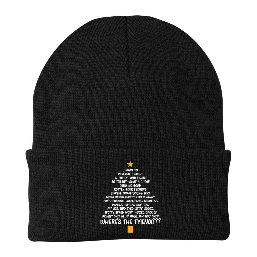 Christmas Vacation Rant Christmas Tree Beanie
