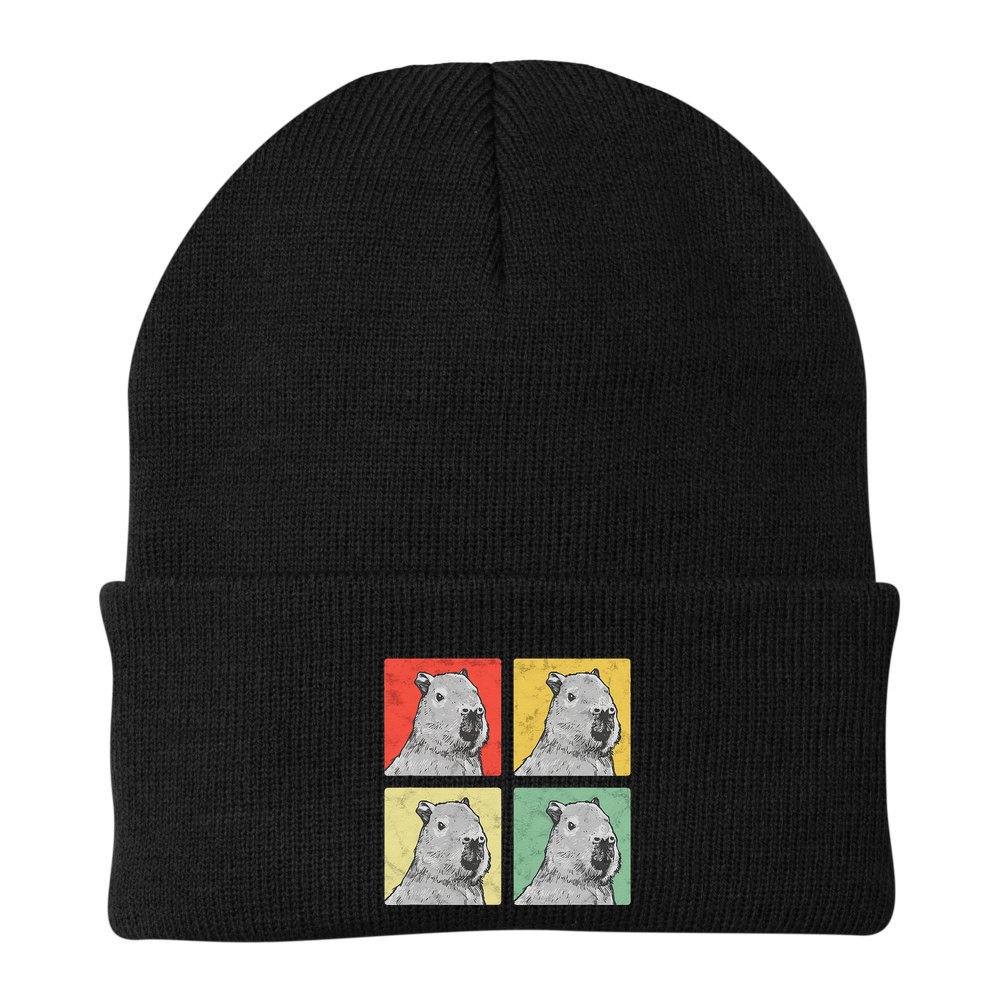 Capybara Vintage Rodent Grasseater Capybara Beanie