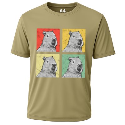 Capybara Vintage Rodent Grasseater Capybara Performance Shirt