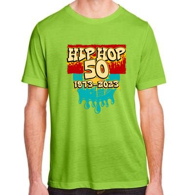 Celebration Vinyl Retro 50 Years Of Hip Hop 50th Anniversary Gift Adult ChromaSoft Performance T-Shirt