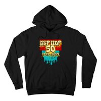 Celebration Vinyl Retro 50 Years Of Hip Hop 50th Anniversary Gift Hoodie