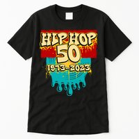 Celebration Vinyl Retro 50 Years Of Hip Hop 50th Anniversary Gift Tall T-Shirt