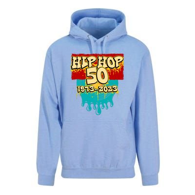 Celebration Vinyl Retro 50 Years Of Hip Hop 50th Anniversary Gift Unisex Surf Hoodie