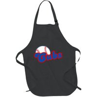 Cubs Vintage Retro Last Name Personalized Apparel Cubs Lover Apron