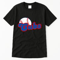 Cubs Vintage Retro Last Name Personalized Apparel Cubs Lover Tall T-Shirt