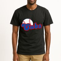 Cubs Vintage Retro Last Name Personalized Apparel Cubs Lover Tall T-Shirt