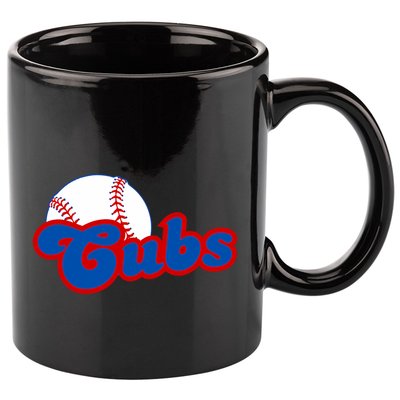 Cubs Vintage Retro Last Name Personalized Apparel Cubs Lover 11oz C Handle Ceramic Mug