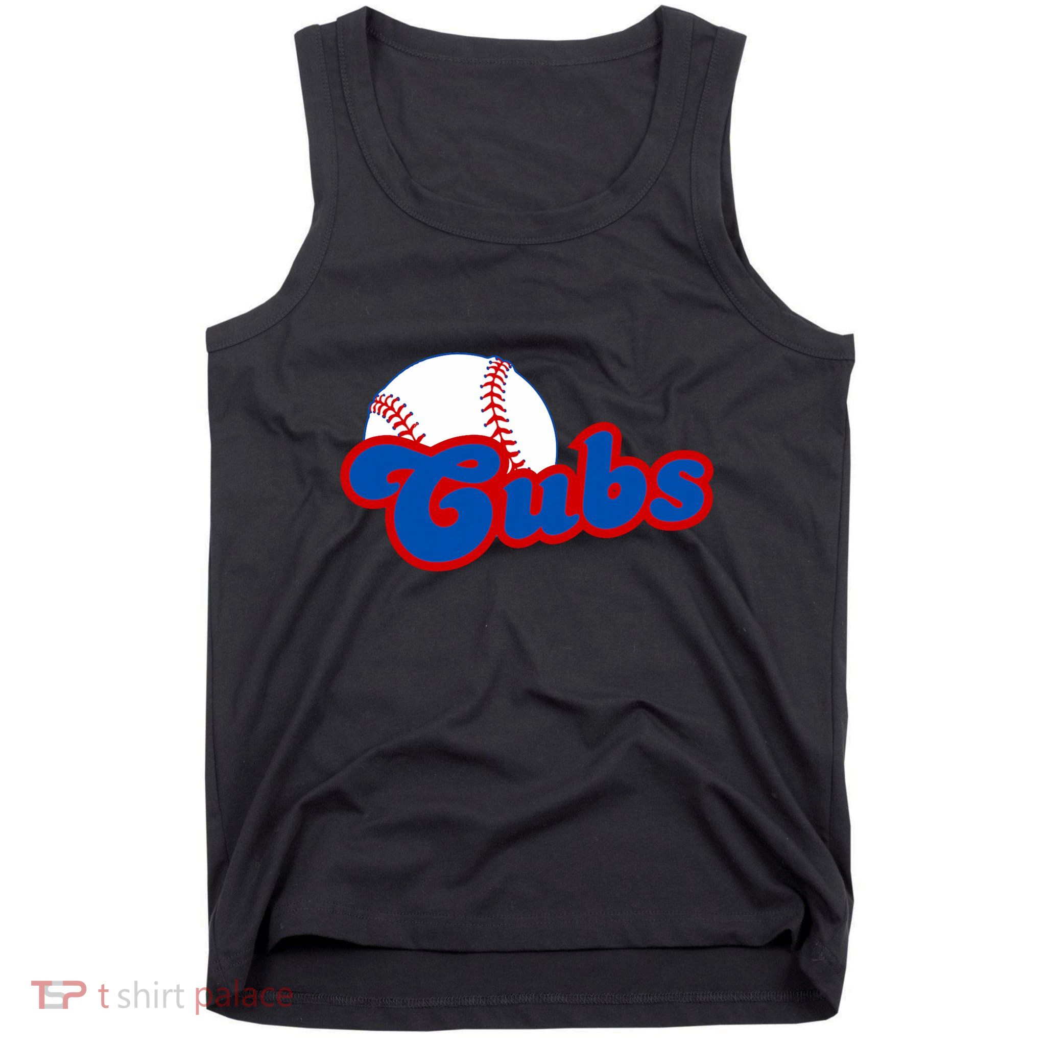 Cubs Vintage Retro Last Name Personalized Apparel Cubs Lover Tank Top
