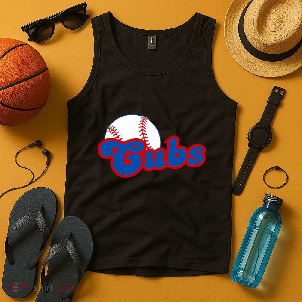 Cubs Vintage Retro Last Name Personalized Apparel Cubs Lover Tank Top
