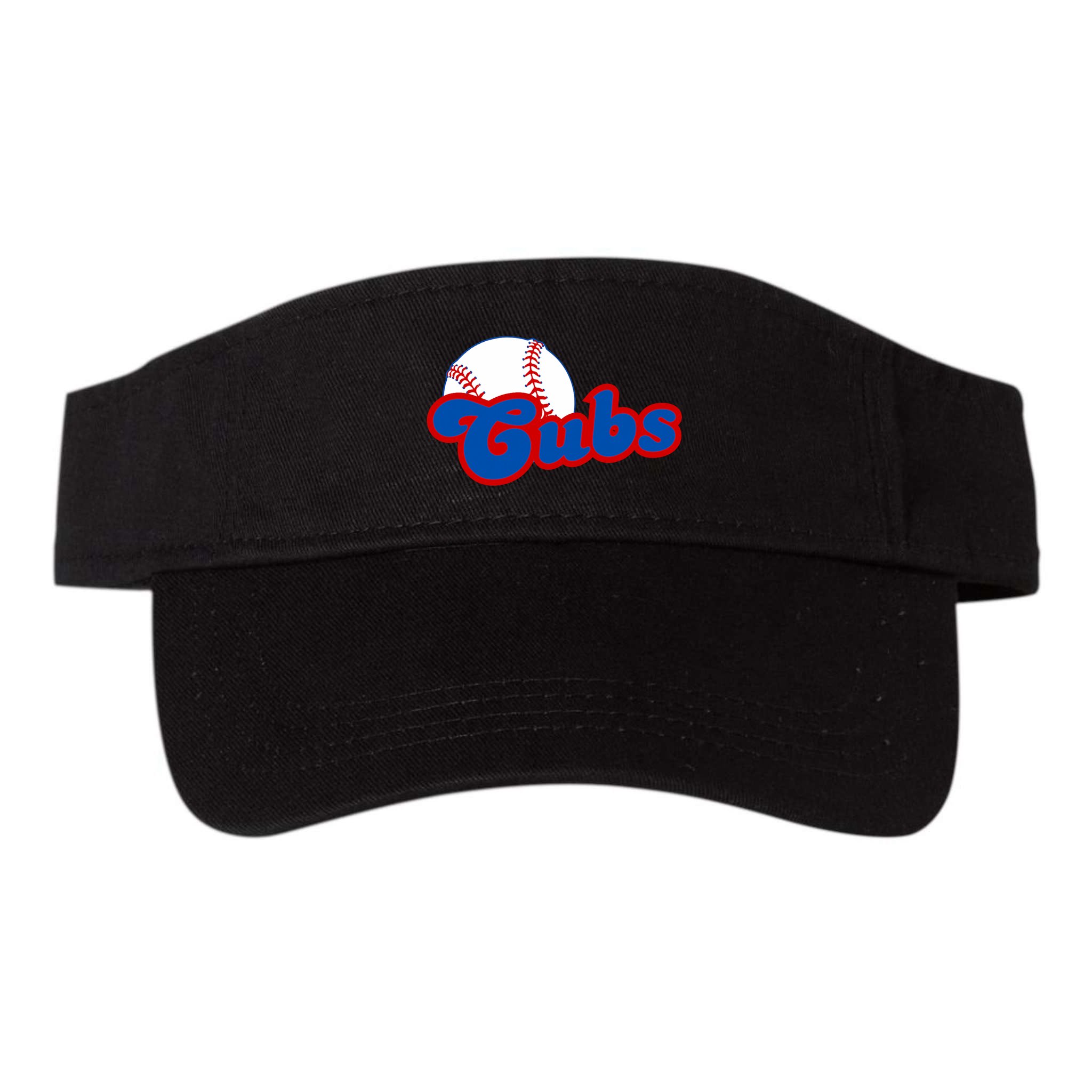 Cubs Vintage Retro Last Name Personalized Apparel Cubs Lover Visor