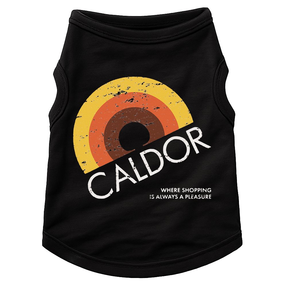 Caldor Vintage Retro Caldors Department Doggie Tank