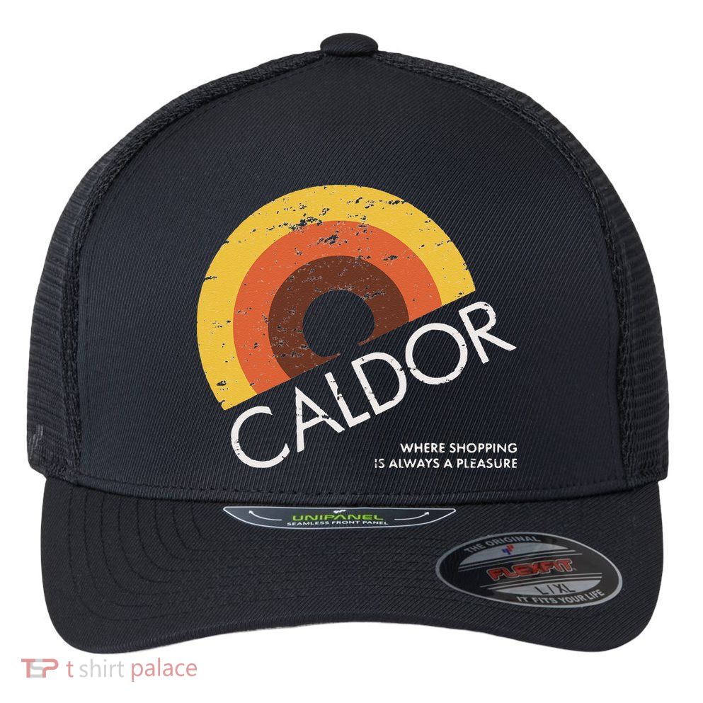 Caldor Vintage Retro Caldors Department Flexfit Unipanel Trucker Cap