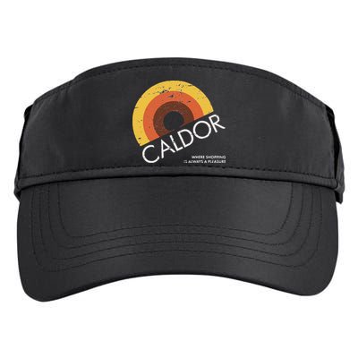 Caldor Vintage Retro Caldors Department Adult Drive Performance Visor