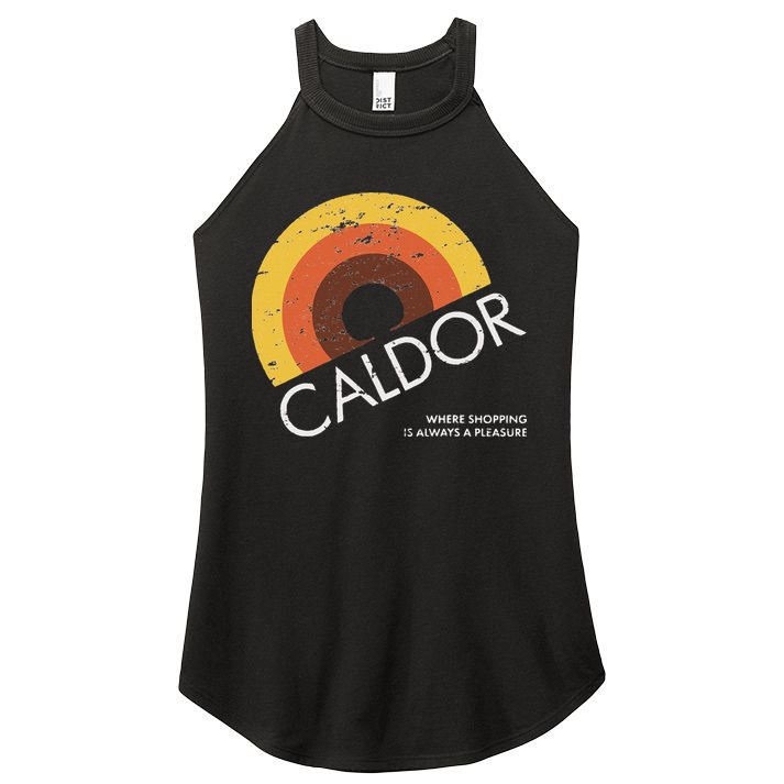 Caldor Vintage Retro Caldors Department Women's Perfect Tri Rocker Tank