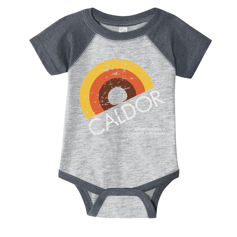 Caldor Vintage Retro Caldors Department Infant Baby Jersey Bodysuit