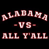 Classic Vintage Retro Alabama Vs All Yall Backpack
