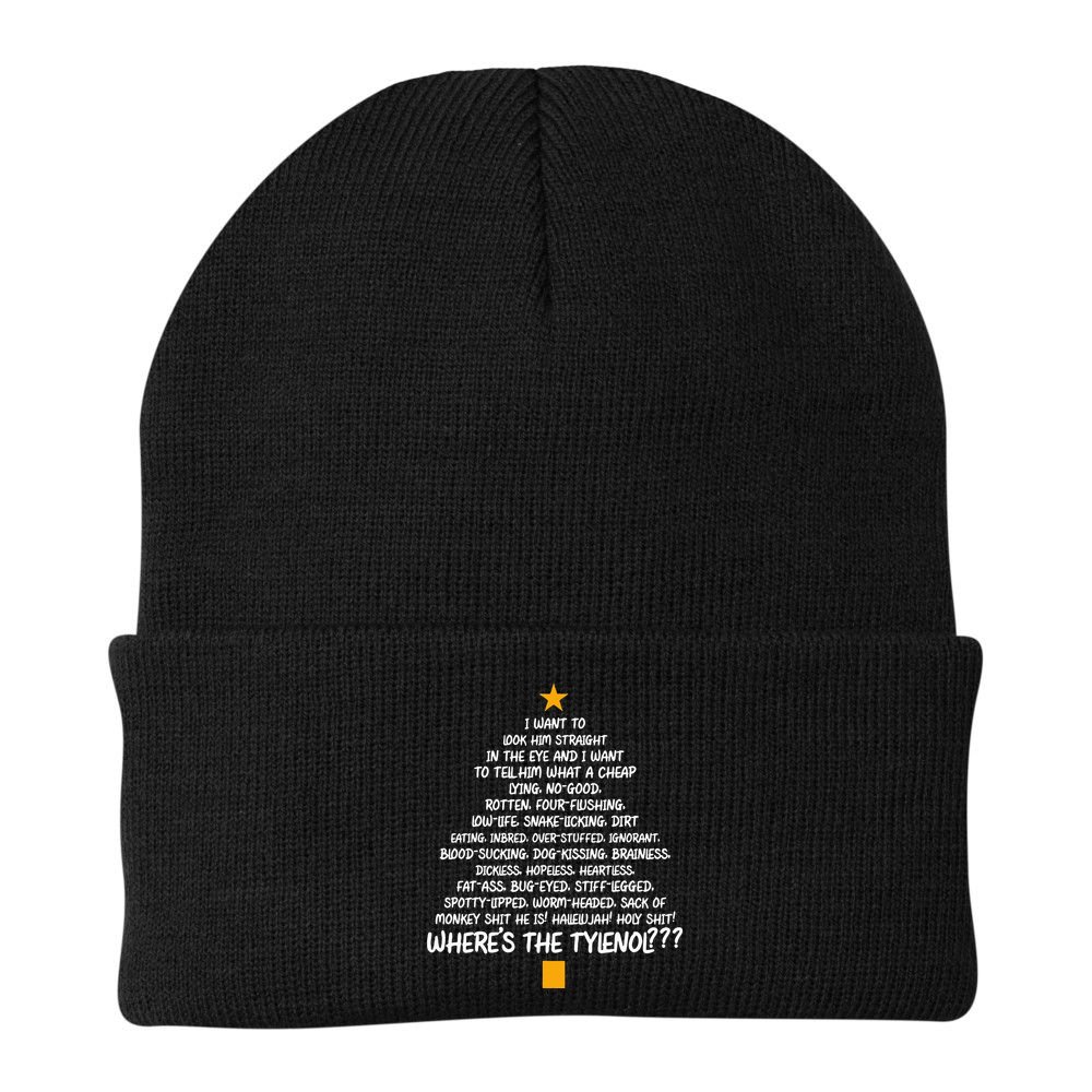 Christmas Vacation Rant Christmas Tree Beanie