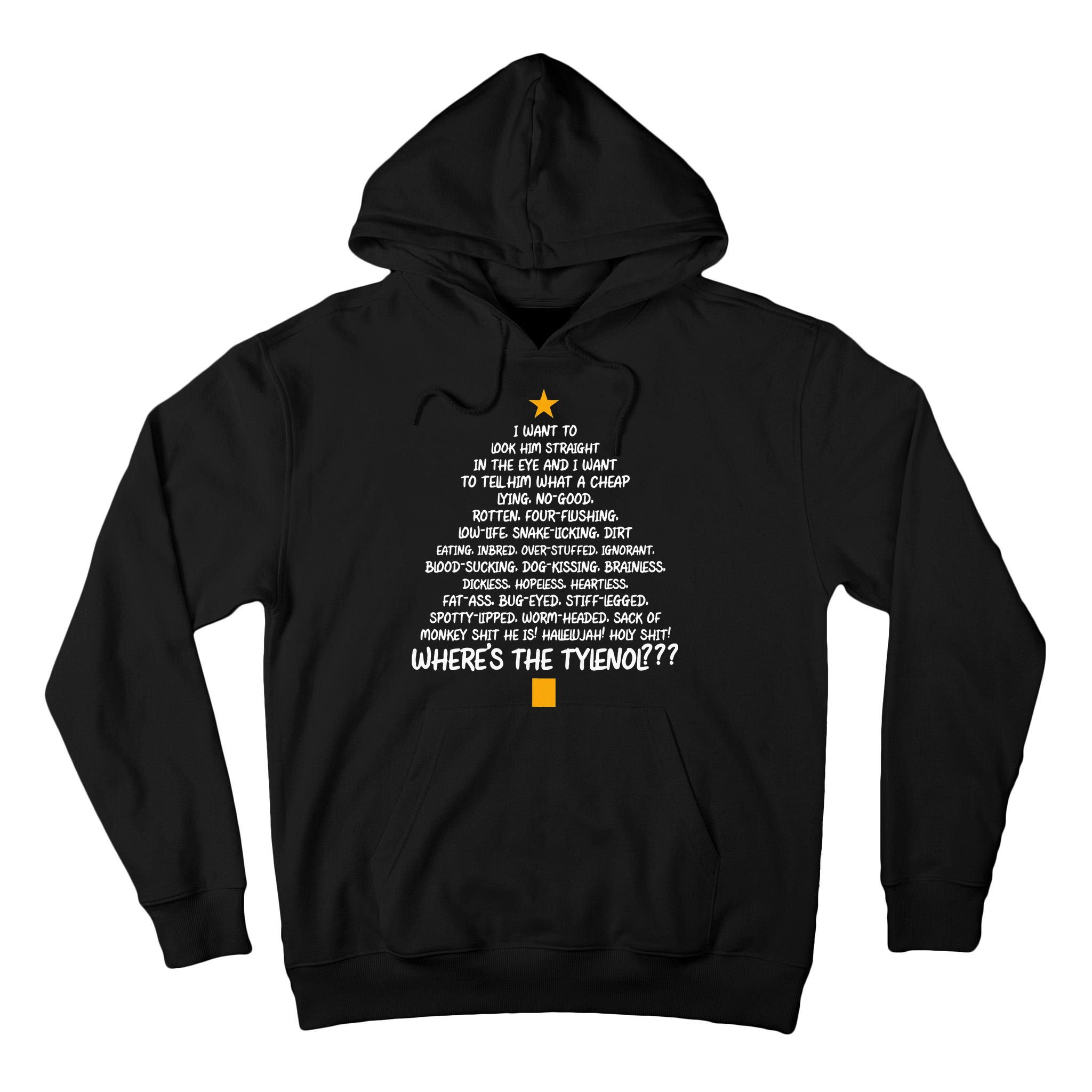 Christmas Vacation Rant Christmas Tree Tall Hoodie