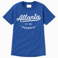 Classic Vintage Retro Atlanta Georgia Usa 1847 Cool Gift Tall T-Shirt