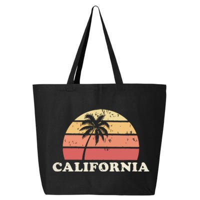 California Vintage Retro 70s Throwback 25L Jumbo Tote