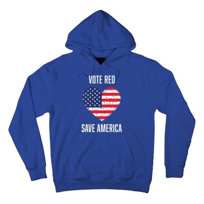 Conservative Vote Red Save America Republican Politics Gift Hoodie