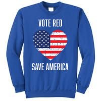 Conservative Vote Red Save America Republican Politics Gift Sweatshirt