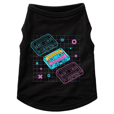 Cassettes Vaporwave Retrowave Synthwave Retro Vintage Doggie Tank