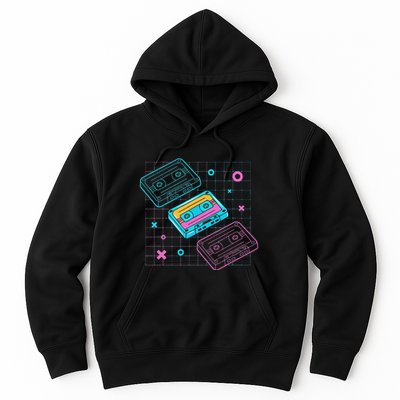 Cassettes Vaporwave Retrowave Synthwave Retro Vintage Hoodie