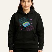 Cassettes Vaporwave Retrowave Synthwave Retro Vintage Hoodie