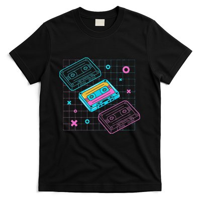 Cassettes Vaporwave Retrowave Synthwave Retro Vintage T-Shirt