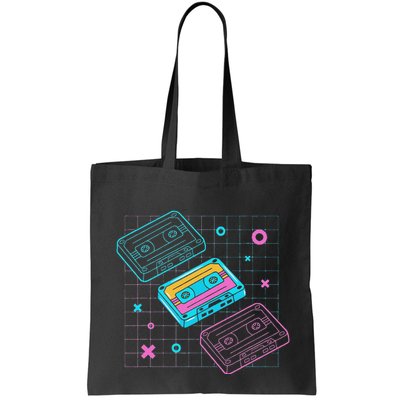 Cassettes Vaporwave Retrowave Synthwave Retro Vintage Bag