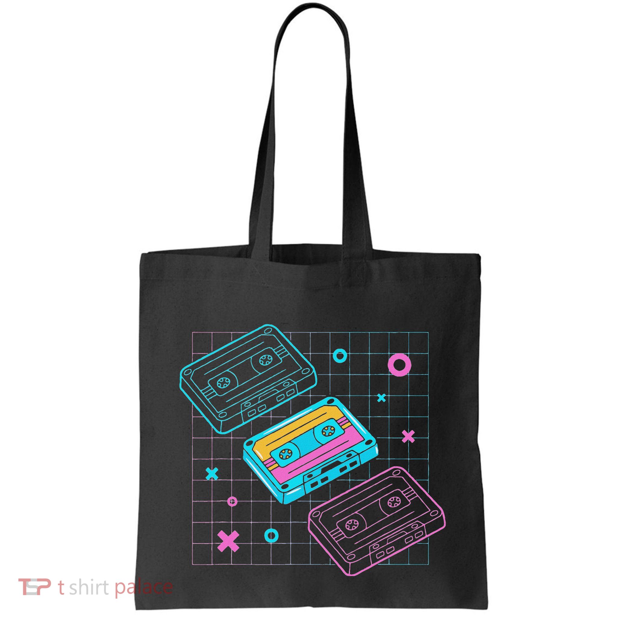 Cassettes Vaporwave Retrowave Synthwave Retro Vintage Bag