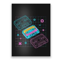 Cassettes Vaporwave Retrowave Synthwave Retro Vintage Poster