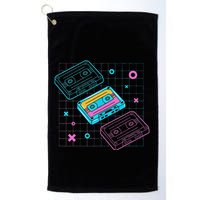 Cassettes Vaporwave Retrowave Synthwave Retro Vintage Golf Towel