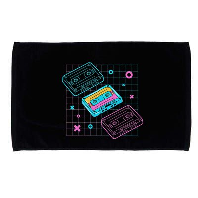 Cassettes Vaporwave Retrowave Synthwave Retro Vintage Microfiber Hand Towel