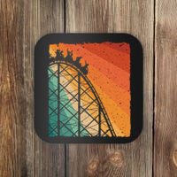 Cute Vintage Roller Coaster Design Amusement Park Coaster