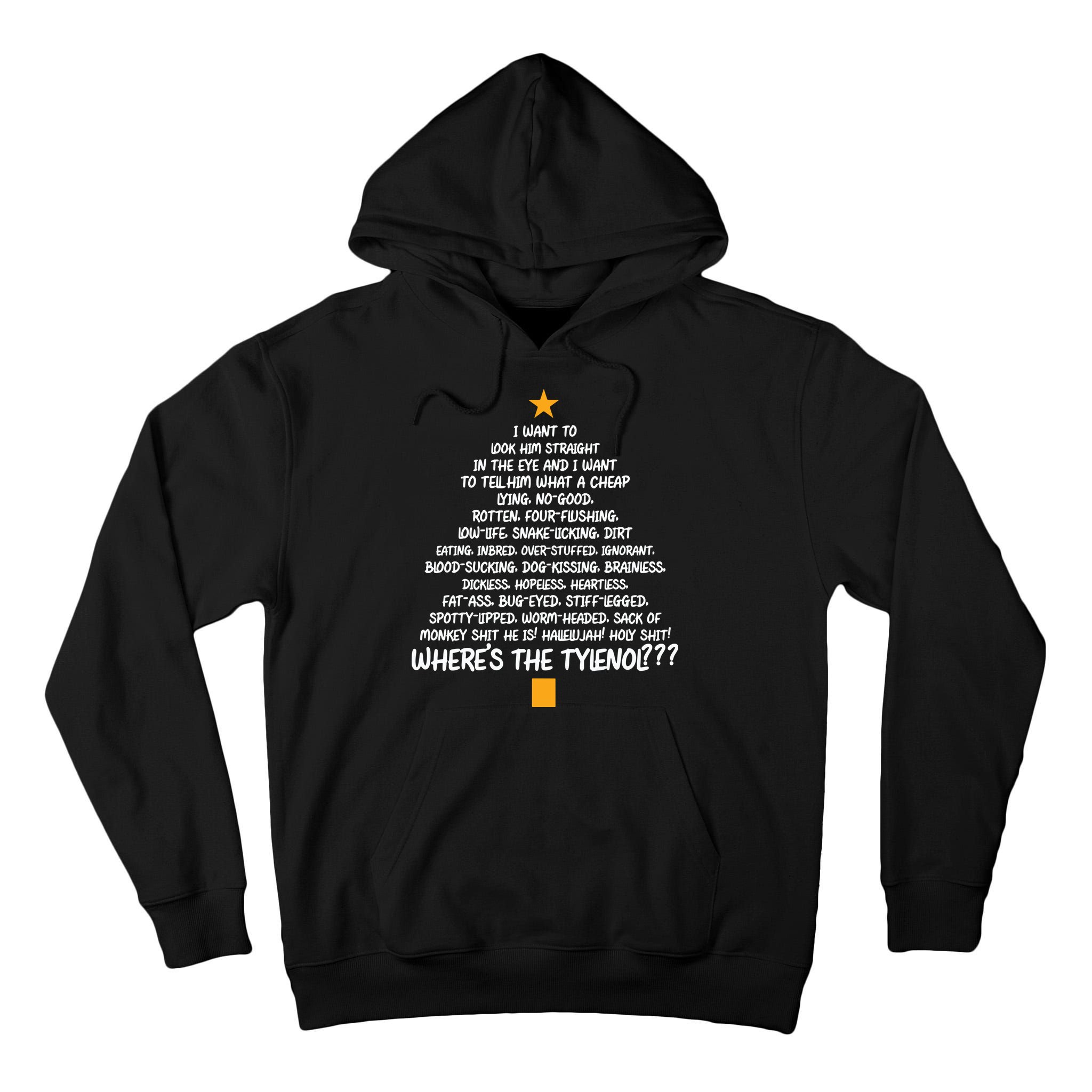 Christmas Vacation Rant Christmas Tree Tall Hoodie
