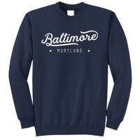 Classic Vintage Retro Baltimore Maryland Home Sweatshirt